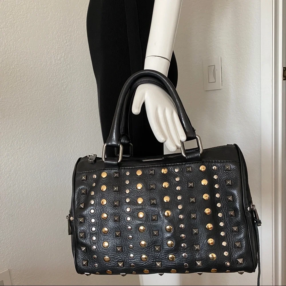 rebecca minkoff Linear Studded Flame bag